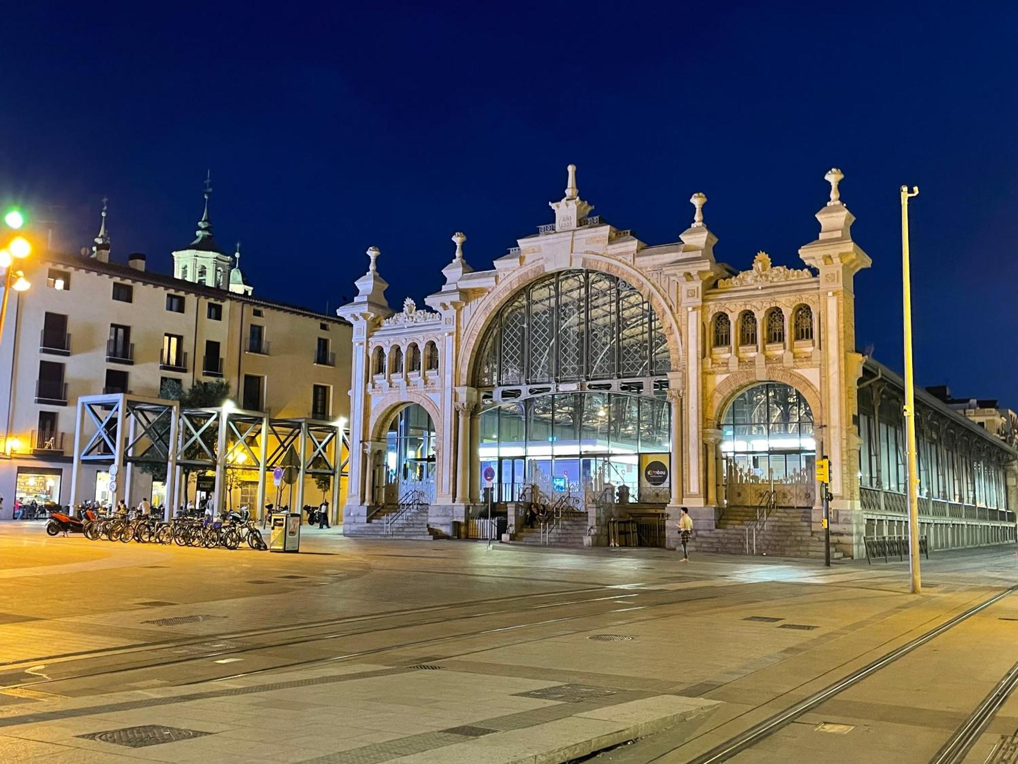 Atico Junto A Mercado Central, Con Parking Gratis Zaragoza Bagian luar foto